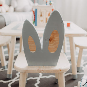 Grey Bunny - Scaun pentru copii Iepuras SB-140