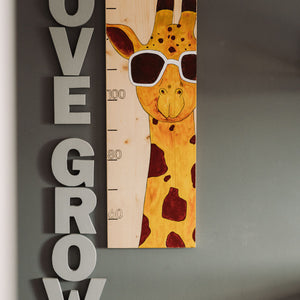 Placa de inaltime Girafa