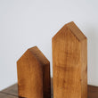 Incarca imaginea in Galerie, Decor casuta din lemn, set 2 buc.