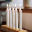 Incarca imaginea in Galerie, Suport lumanari Advent din lemn masiv