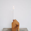 Incarca imaginea in Galerie, Suport lumanare, casuta lemn, mare