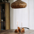 Incarca imaginea in Galerie, Suport lumanare, casuta lemn, set 3 buc.