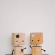 Incarca imaginea in Galerie, Jucarie Robot din Lemn, set 2 buc