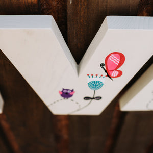 Baby name letters - Litere volumetrice lemn BBL-273