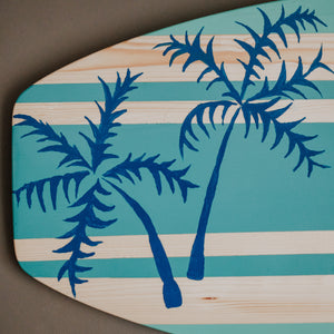 Surfer boy - Tablou lemn placa de surf BBL-271
