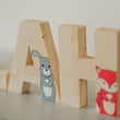 Incarca imaginea in Galerie, Baby name letters - Litere volumetrice lemn BBL-273