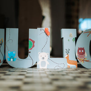 Baby name letters - Litere volumetrice lemn BBL-273