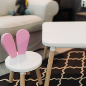 Pink Bunny - Scaun pentru copii Iepuras Roz