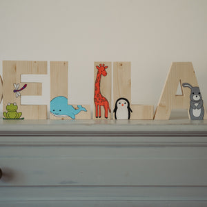 Baby name letters - Litere volumetrice lemn BBL-273